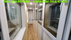 Красногвардейский район, ул. Хасанская 14-1, серия дома 1ЛГ-606, ремонт балкона под ключ