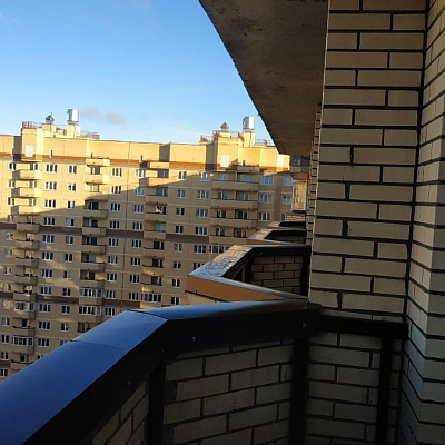 Остекление балкона ЖК Маршал