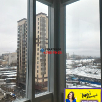 Калининский район, пр. Маршала Блюхера 9-2, замена холодного остекления балкона