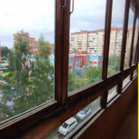 Приморский район, пр. Испытателей д. 24-1, серия дома 1ЛГ-137, остекление лоджии