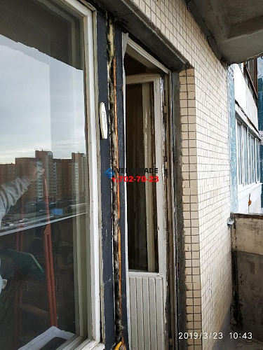 Красногвардейский район, пр. Косыгина 30-2, серия дома 137, установка теплого балконного блока