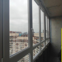 Мурино, шоссе в Лаврики 59, теплое остекление лоджии