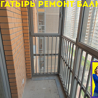 №13397 Полевая Сабировская 45-1 ЖК Богатырь 3 остекление балкона