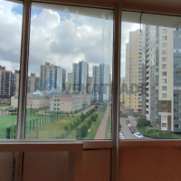 Красносельский район, пр. Ленинский 72-3, остекление и отделка балкона