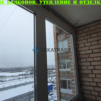Красносельский район, ул. Жени Егоровой 1-29, доме серии Щ937823к, остекление лоджии