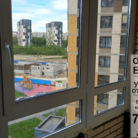Кудрово, ул. Пражская 15, замена фасадного остекления