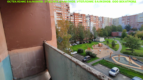 Красносельский район, пр. Ленинский 93-2, серия дома 137, остекление балкона