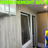 Калининский район, ул. Бестужевская 7-1, ремонт лоджии