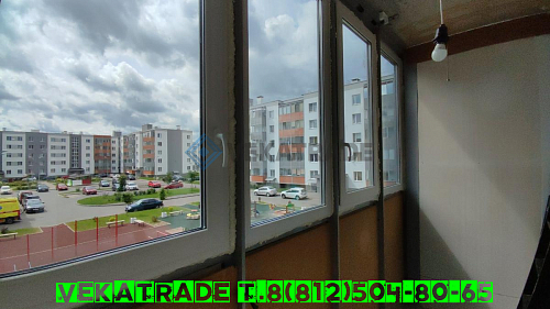 Петродворцовый район, ул. Парковая 14-3, остекление балкона