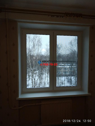 Невский район, пр. Солидарности 9-2, серия дома 1-ЛГ-504Д-10, установка окна