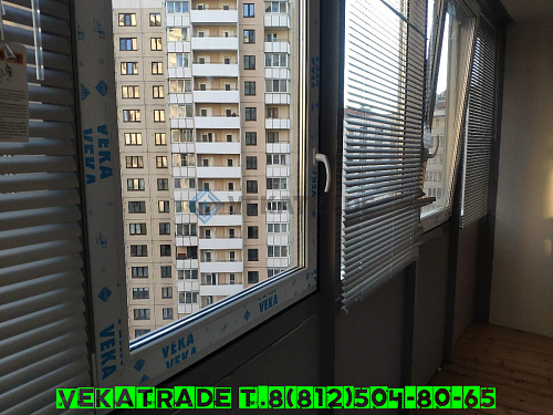 Красносельский район, пр. Ленинский 74-2, остекление балкона