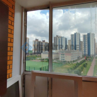 Красносельский район, пр. Ленинский 72-3, остекление и отделка балкона