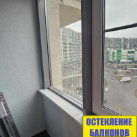 Кудрово, ул. Пражская 7, утепление фасадного остекления термокоробами