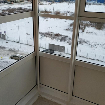 ЖК Новоорловский остекление балкона
