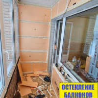 Красносельский район, ул. Чекистов 26, утепление и отделка балкона в кирпичном доме