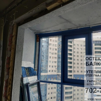 Московский район, пр. Космонавтов 37, теплое панорамное остекление лоджии