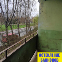 Калининский район, пр. Меншиковский 17, серия дома 1ЛГ-507, остекление лоджии