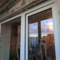 Красногвардейский район, пр. Ударников 38-1, серия дома Щ937823к, установка балконного блока