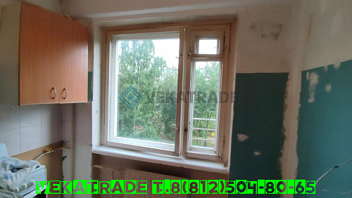 Выборгский район, пр. Просвещения 30-1, серия дома 504, установка окна
