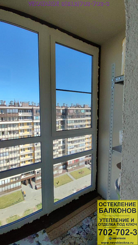 Красносельский район, пр. Ветеранов 171-5, теплое панорамное остекление
