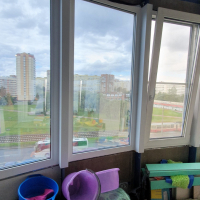 Кировский район, Ленинский пр. 114, остекление балкона