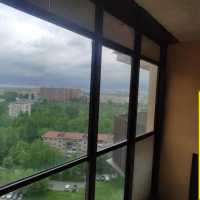 Колпинский район, ул. Центральная 19-3, теплое панорамное остекление балкона