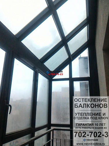 Красносельский район, ул. Адмирала Трибуца 8, замена фасадного остекления
