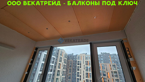 Выборгский район, ул. Новолитовская 10-1, ремонт лоджии