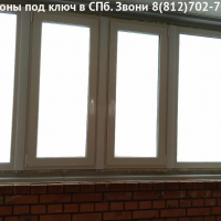 Красносельский район, пр. Героев 18, остекление 2х балконов