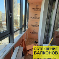 Московский район, ул. Среднерогатская 9, отделка балкона