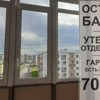 Петродворцовый район, ул. Парковая 16-2, замена фасадного остекления балкона