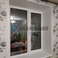 Выборгский район, пр. Тореза 25, серия дома 1-528-КП-10, установка теплых пластиковых окон