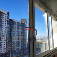 Красносельский район, пр. Героев 18, теплое панорамное остекление лоджии