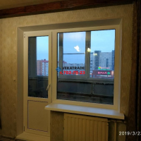Красногвардейский район, пр. Косыгина 30-2, серия дома 137, установка теплого балконного блока