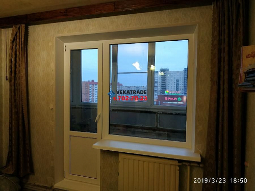 Красногвардейский район, пр. Косыгина 30-2, серия дома 137, установка теплого балконного блока