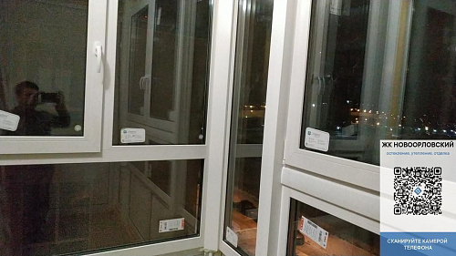 Приморский район, наб. реки Каменки 7-3, теплое остекление балкона