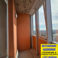Выборгский район, пр. Просвещения 43, утепление и отделка лоджии под ключ