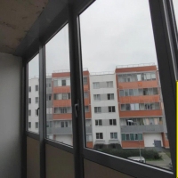 Петродворцовый район, ул. Парковая 14-1, замена фасадного остекления лоджии