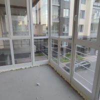 Красносельский район, ул. Катерников 6, остекление 3х метрового балкона