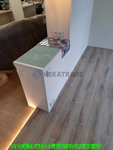 Красносельский район, ул. Летчика Лихолетова д. 14-3, отделка балкона