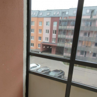 Московский район, Пулковское шоссе 73-3, замена холодного фасадного остекления лоджии