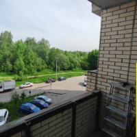 Мурино, ул. Шоссе в Лаврики 59-1, теплое остекление балкона