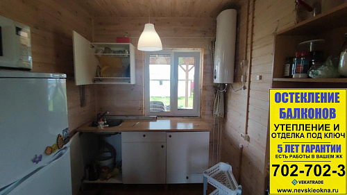 Ломоносовский район, п. Удачное 55, установка окон в загородном доме