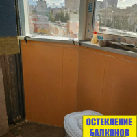 Выборгский район, ул. Кустодиева 7, замена фасадного остекления на балконе и утепление фасадной системы остекления