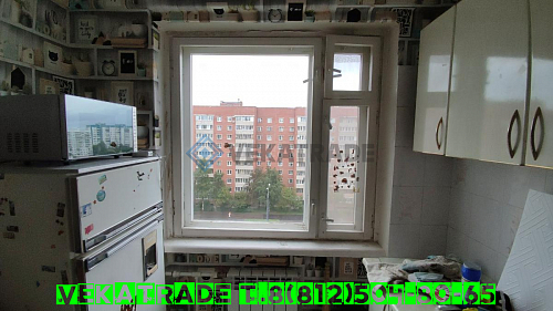 Приморский район, пр. Авиаконструкторов 15-1, серия дома 504, установка окон