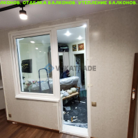 Кировский район, пр. Ленинский 114, ремонт балкона