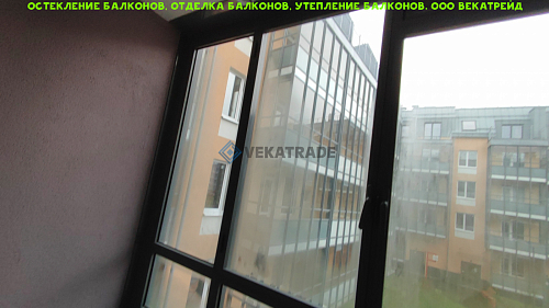 Московский район, Пулковское шоссе 71-19, замена фасадного остекления лоджии