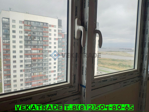 Красносельский район, пр. Героев 18, остекление лоджии альпинистами