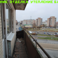 Красносельский район, ул. Десантников 28, серия дома 1-ЛГ602У, остекление балкона