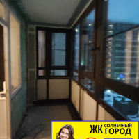 Красносельский район, пр. Ветеранов 175-4-1, замена фасадного остекления на балконе